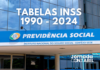 TABELAS INSS 2024: Todas as tabelas de 1990 a 2024 Tabelas INSS