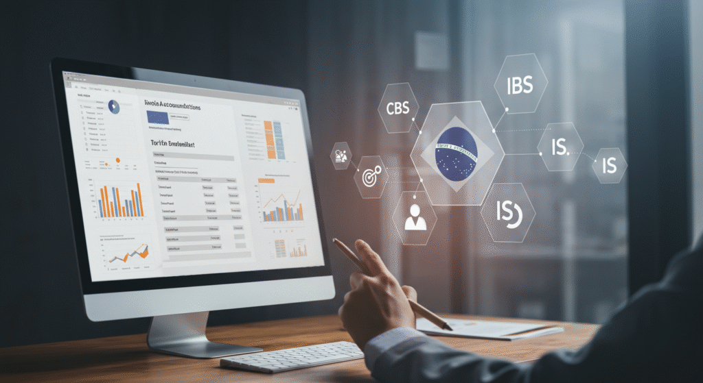 Profissional de dados trabalhando com dashboards e modelos preditivos em ambiente de tecnologia