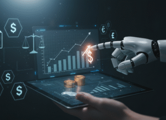 Guia Essencial: Como Calcular Ganho de Capital no Lucro Presumido Sem Erros Um gráfico de barras com uma seta para cima, simbolizando o ganho de capital, e uma calculadora, ilustrando como apurar ganho de capital no Lucro Presumido.