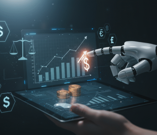 Guia Essencial: Como Calcular Ganho de Capital no Lucro Presumido Sem Erros Um gráfico de barras com uma seta para cima, simbolizando o ganho de capital, e uma calculadora, ilustrando como apurar ganho de capital no Lucro Presumido.