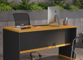 Mesa de Escritório Berlin – ViaNossa Mesa de escritório