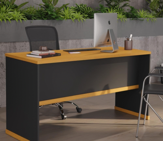 Mesa de Escritório Berlin – ViaNossa Mesa de escritório