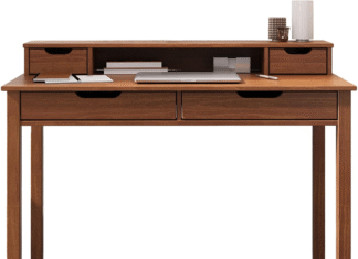 Análise Completa da Mesa IDIMEX: A Escolha Definitiva para a Sua Busca pela Melhor Mesa de Escritório A melhor mesa de escritório IDIMEX em um home office moderno e organizado