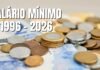 Tabelas – Salário Mínimo de 1996 a 2026 Salário mínimo 2026